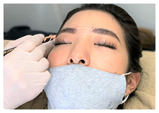 アイブロウワックス講習 