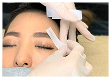 アイブロウワックス講習 